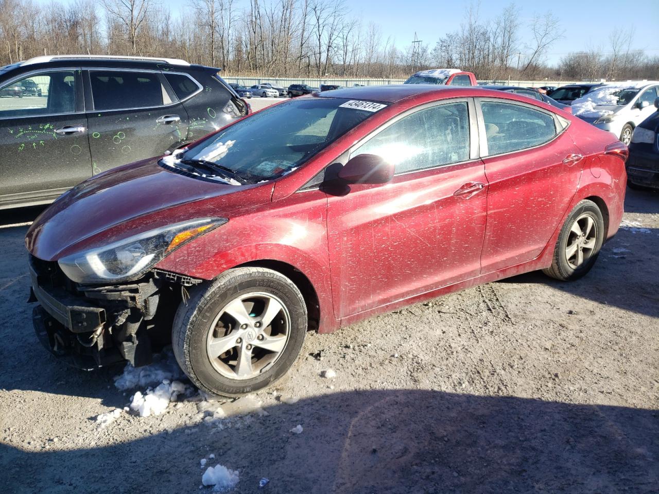 HYUNDAI ELANTRA 2014 5npdh4aexeh546388