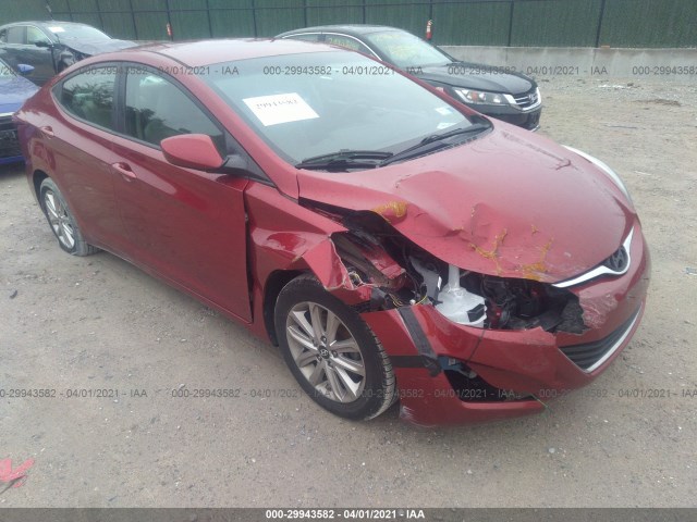 HYUNDAI ELANTRA 2014 5npdh4aexeh546570