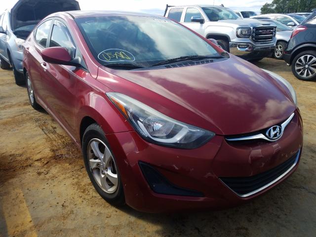 HYUNDAI ELANTRA SE 2014 5npdh4aexeh546861