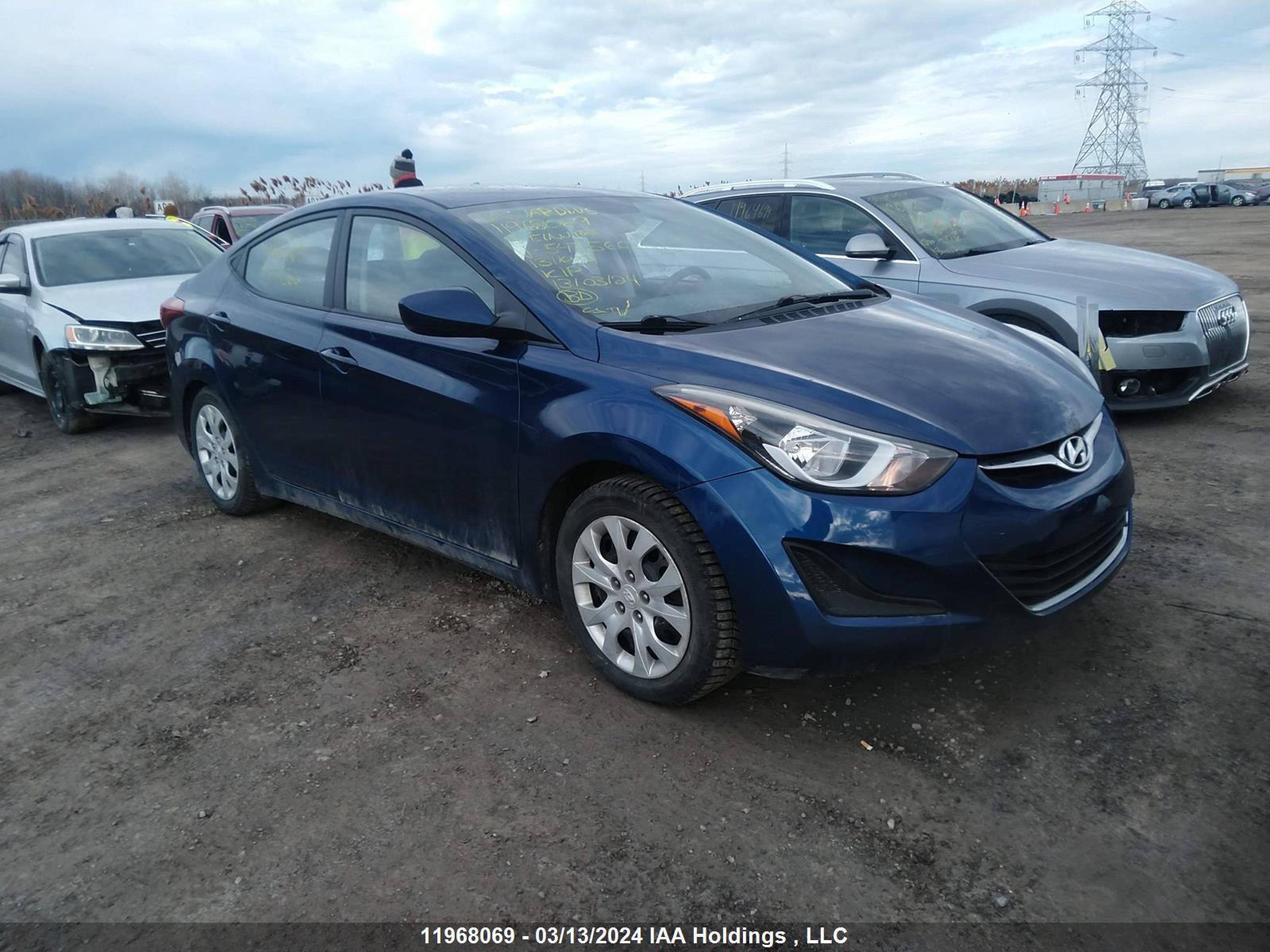 HYUNDAI ELANTRA 2015 5npdh4aexfh547560