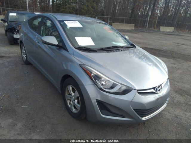 HYUNDAI ELANTRA 2015 5npdh4aexfh547607