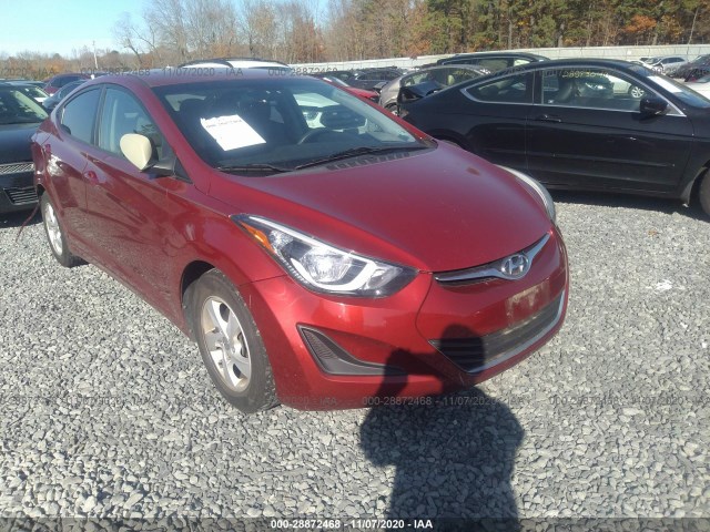 HYUNDAI ELANTRA 2015 5npdh4aexfh547879