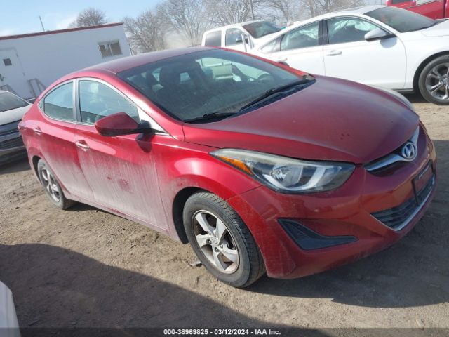 HYUNDAI ELANTRA 2015 5npdh4aexfh550331