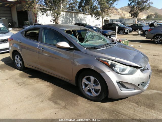 HYUNDAI ELANTRA 2015 5npdh4aexfh553195