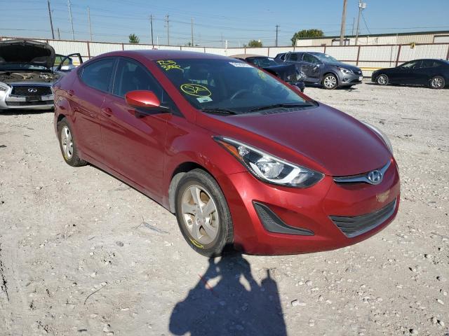 HYUNDAI ELANTRA SE 2015 5npdh4aexfh558056