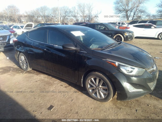 HYUNDAI ELANTRA 2015 5npdh4aexfh558154