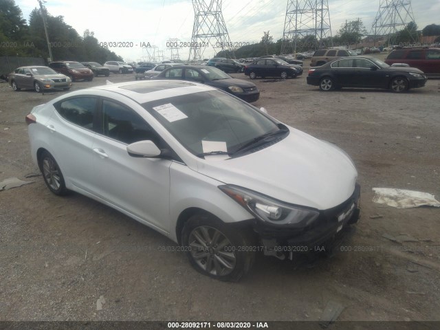 HYUNDAI ELANTRA 2015 5npdh4aexfh559420