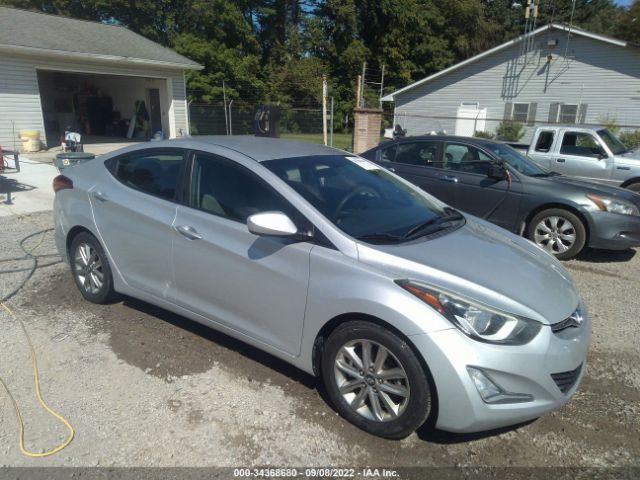 HYUNDAI ELANTRA 2015 5npdh4aexfh560583