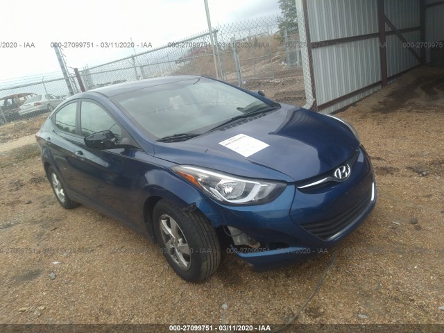 HYUNDAI ELANTRA 2015 5npdh4aexfh564925