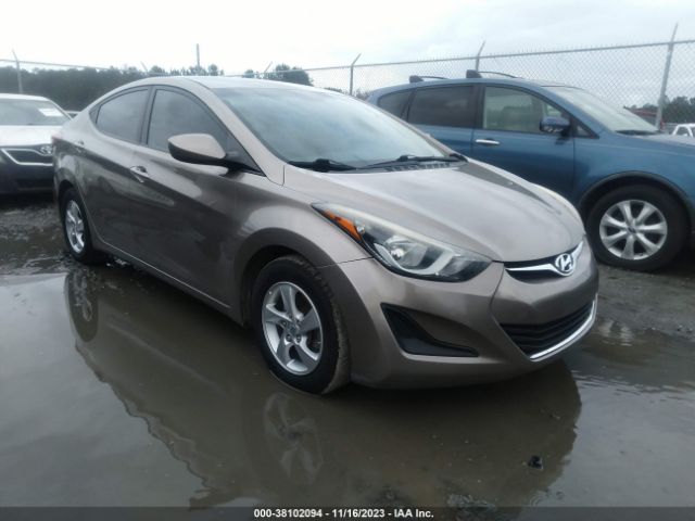 HYUNDAI ELANTRA 2015 5npdh4aexfh566741