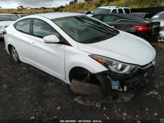 HYUNDAI ELANTRA 2015 5npdh4aexfh571373