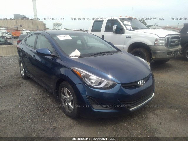 HYUNDAI ELANTRA 2015 5npdh4aexfh576136