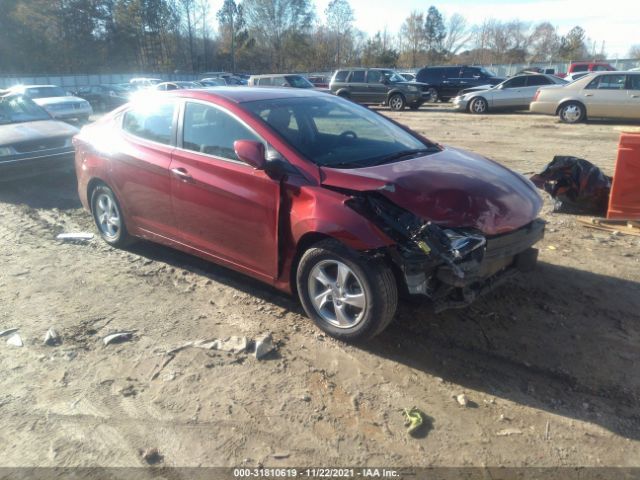 HYUNDAI ELANTRA 2015 5npdh4aexfh580722