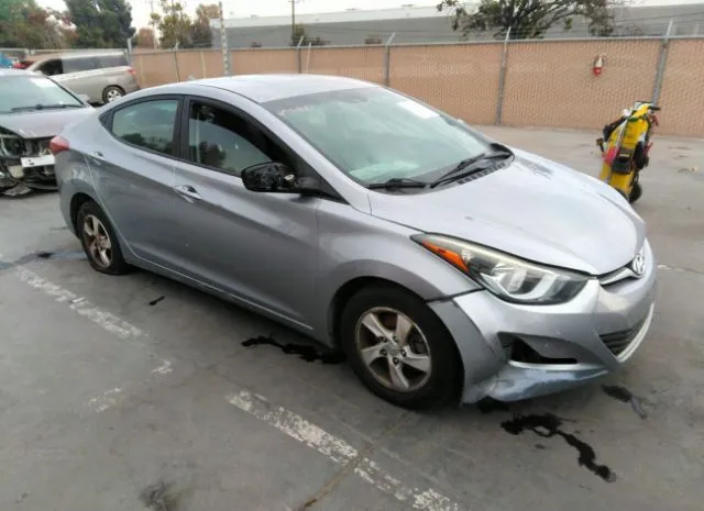 HYUNDAI ELANTRA 2015 5npdh4aexfh582017