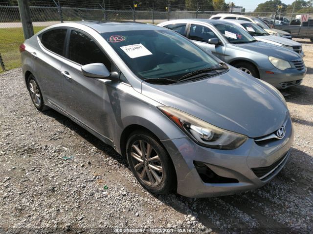 HYUNDAI ELANTRA 2015 5npdh4aexfh591056