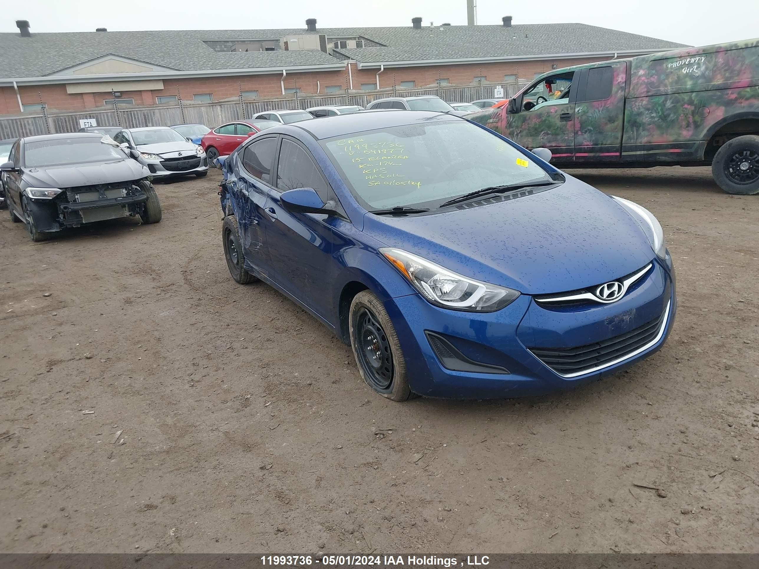 HYUNDAI ELANTRA 2015 5npdh4aexfh591977