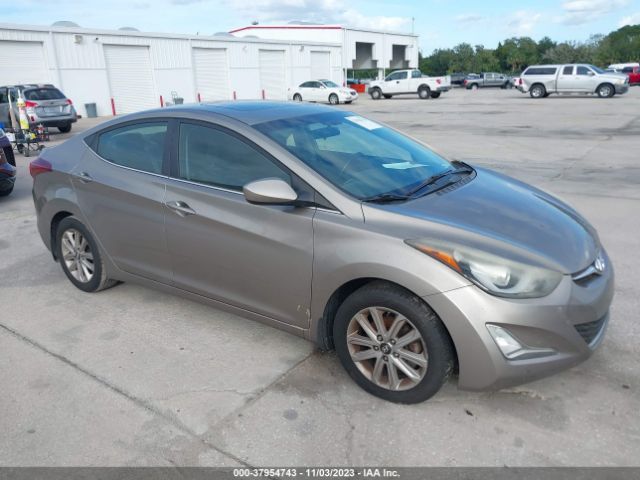 HYUNDAI ELANTRA 2015 5npdh4aexfh599612