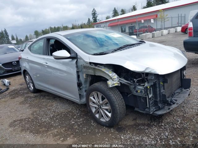 HYUNDAI ELANTRA 2015 5npdh4aexfh601388