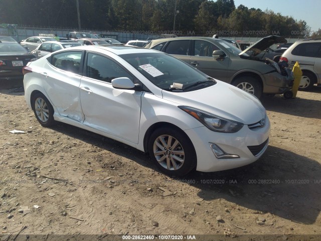 HYUNDAI ELANTRA 2015 5npdh4aexfh602055