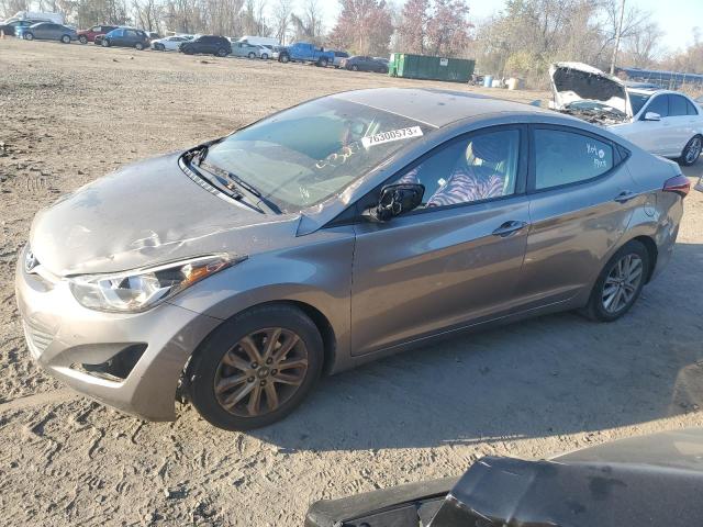 HYUNDAI ELANTRA 2015 5npdh4aexfh605912