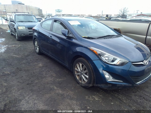 HYUNDAI ELANTRA 2015 5npdh4aexfh608194