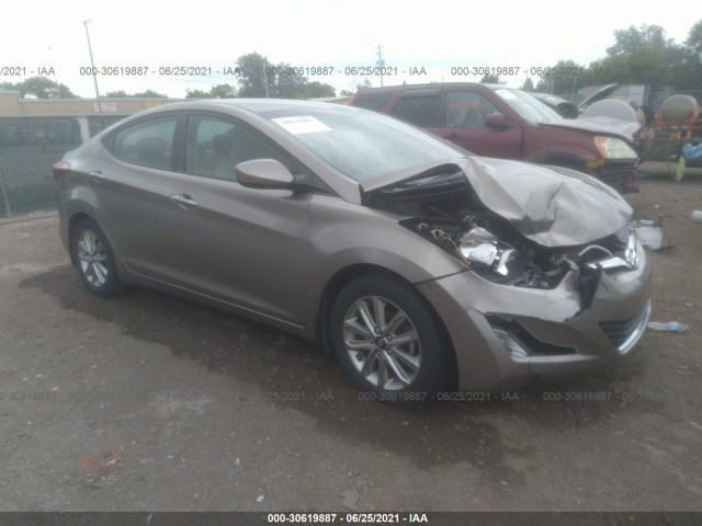 HYUNDAI ELANTRA 2015 5npdh4aexfh608812