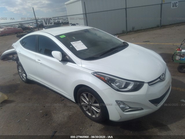 HYUNDAI ELANTRA 2015 5npdh4aexfh609474