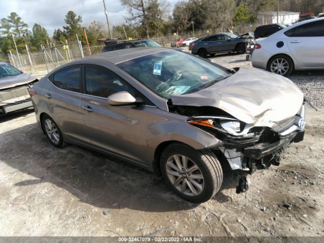 HYUNDAI ELANTRA 2015 5npdh4aexfh612083