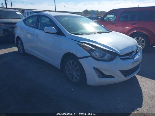 HYUNDAI ELANTRA 2015 5npdh4aexfh613069