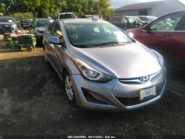 HYUNDAI ELANTRA 2015 5npdh4aexfh613153