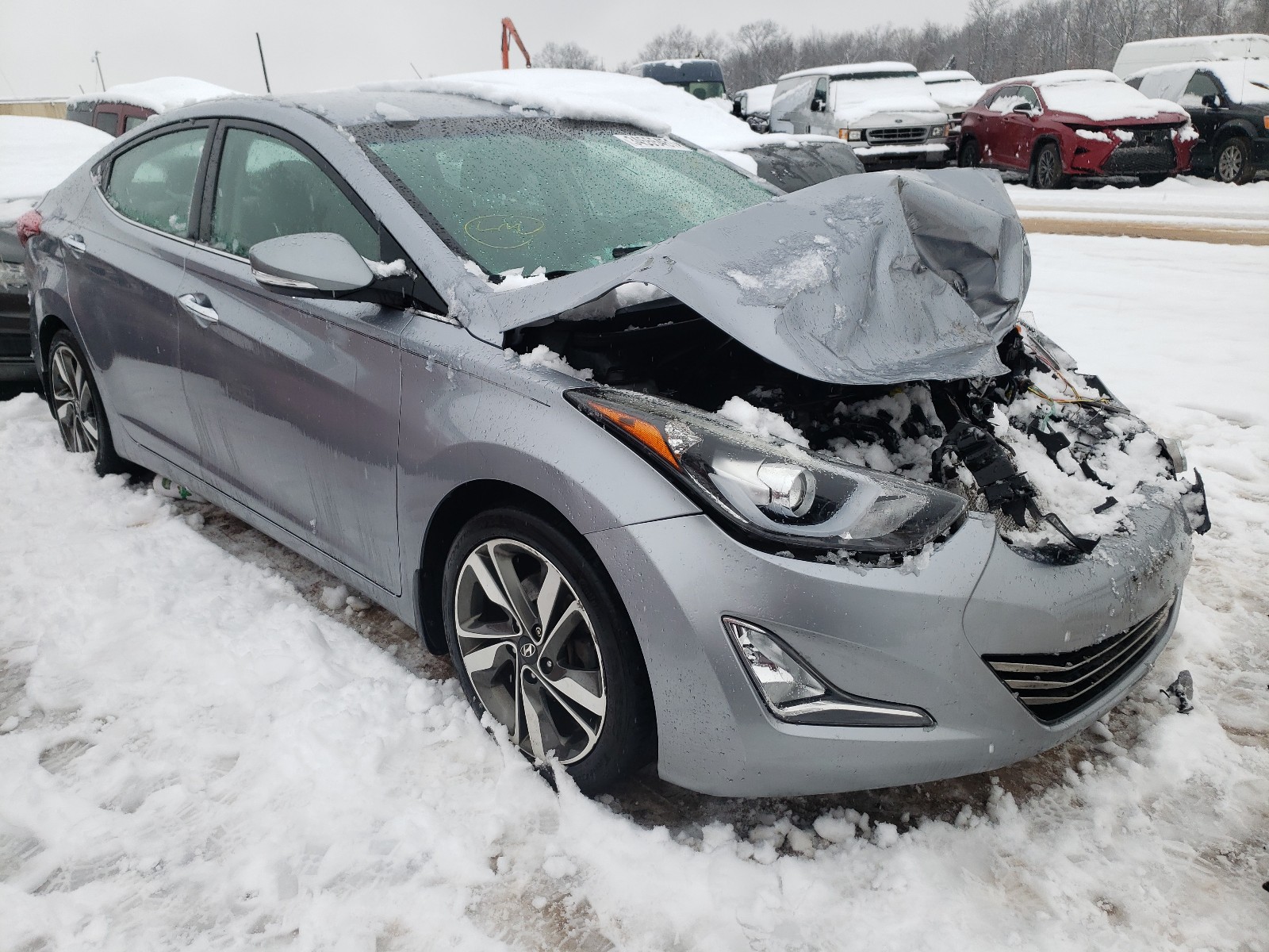 HYUNDAI ELANTRA SE 2015 5npdh4aexfh614318