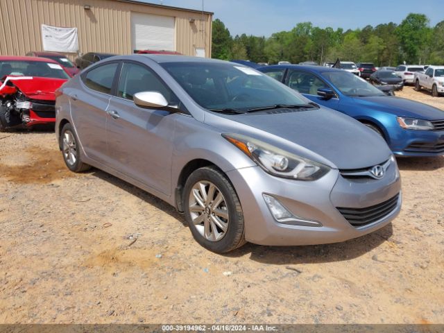 HYUNDAI ELANTRA 2015 5npdh4aexfh614691