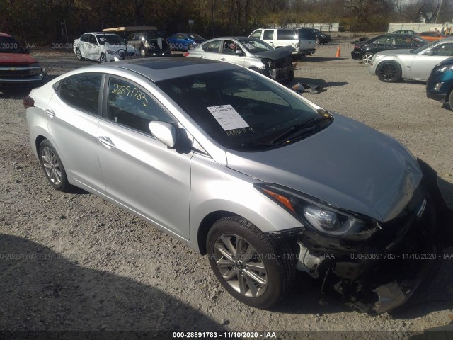 HYUNDAI ELANTRA 2015 5npdh4aexfh614772