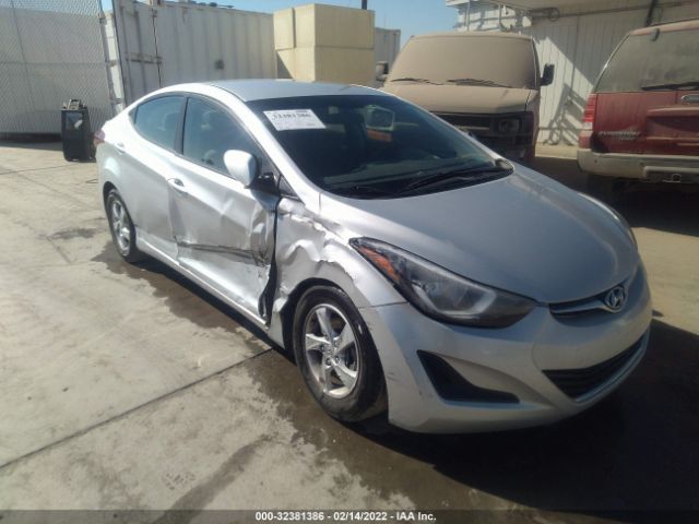 HYUNDAI ELANTRA 2015 5npdh4aexfh615243