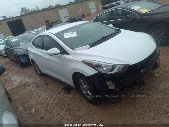 HYUNDAI ELANTRA 2015 5npdh4aexfh615484