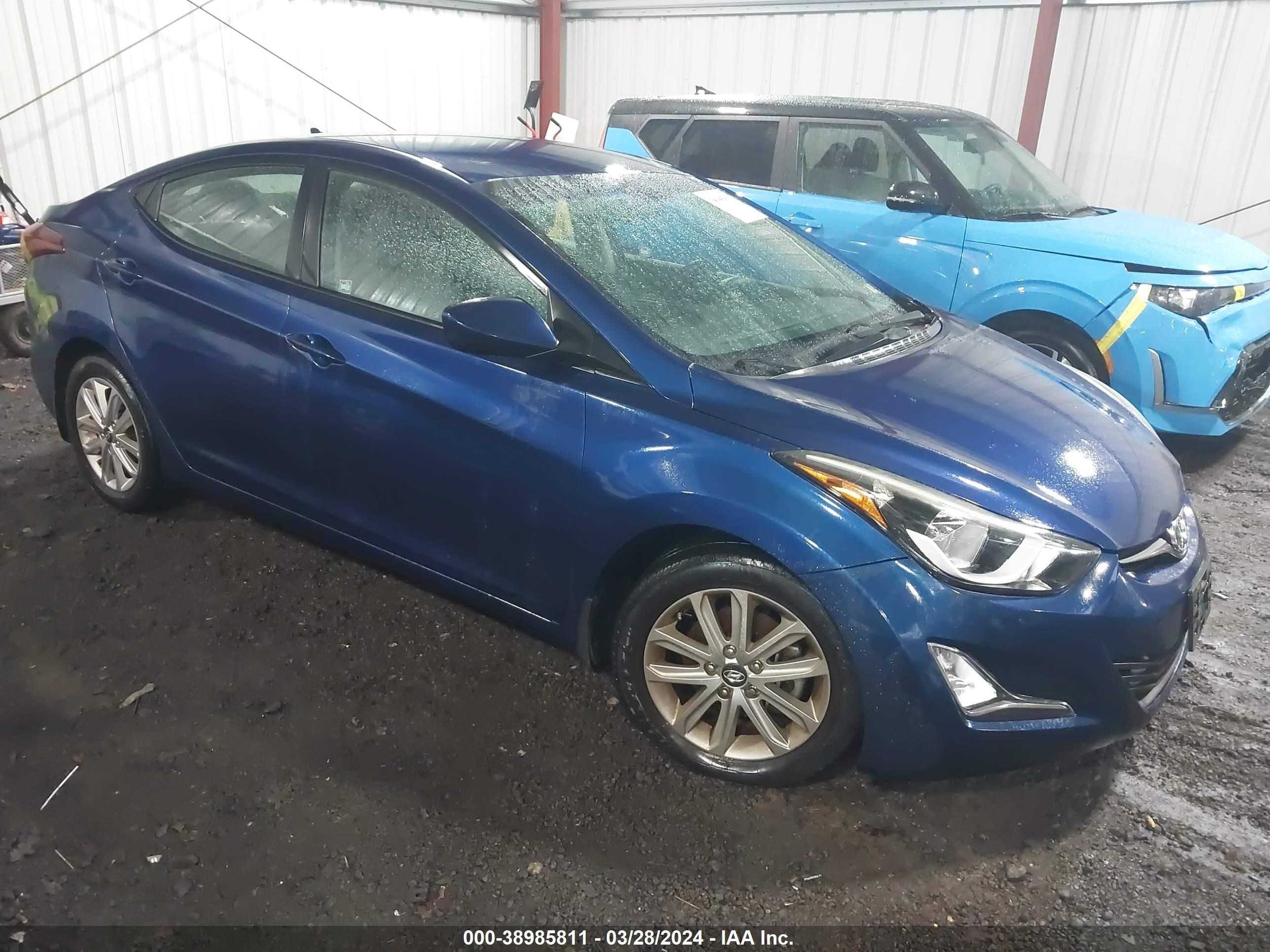 HYUNDAI ELANTRA 2015 5npdh4aexfh619860