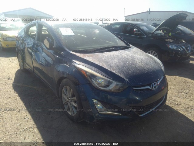 HYUNDAI ELANTRA 2015 5npdh4aexfh620975