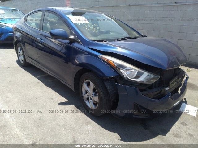 HYUNDAI ELANTRA 2015 5npdh4aexfh622273