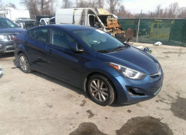 HYUNDAI ELANTRA 2015 5npdh4aexfh624816