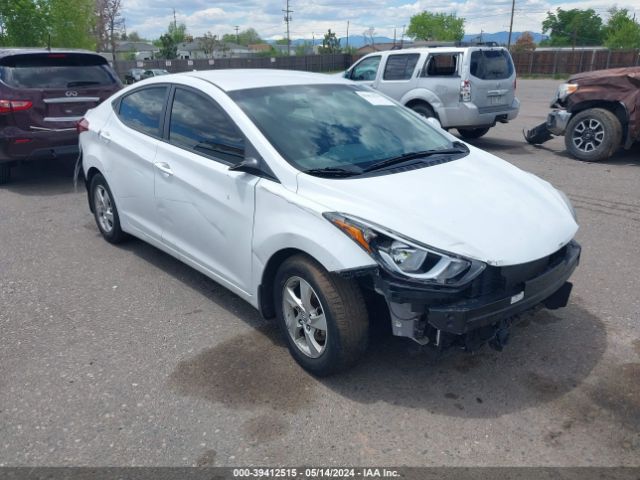 HYUNDAI ELANTRA 2015 5npdh4aexfh629904