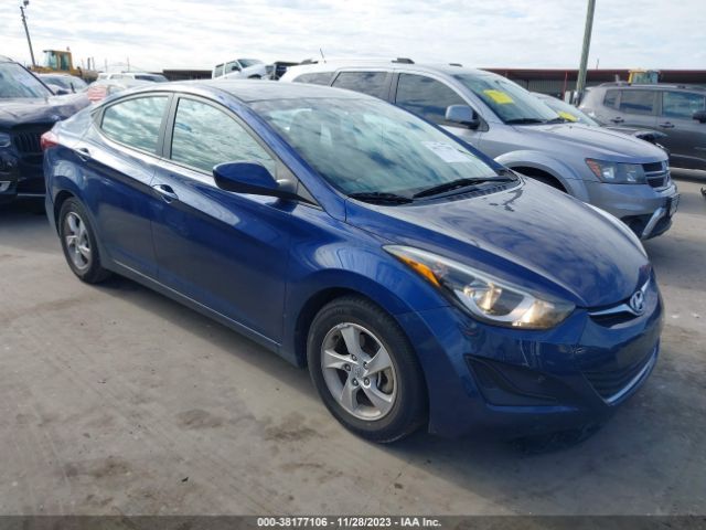 HYUNDAI ELANTRA 2015 5npdh4aexfh634990