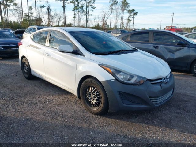 HYUNDAI ELANTRA 2015 5npdh4aexfh638991