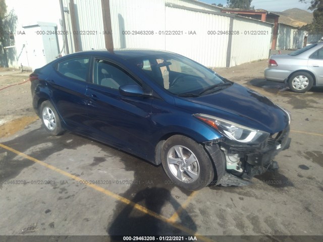 HYUNDAI ELANTRA 2015 5npdh4aexfh640319