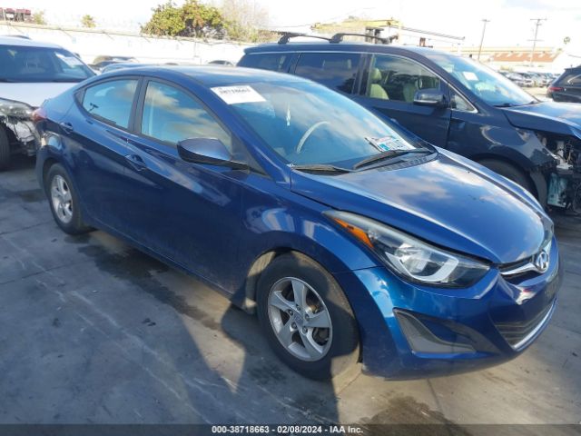 HYUNDAI ELANTRA 2015 5npdh4aexfh640806