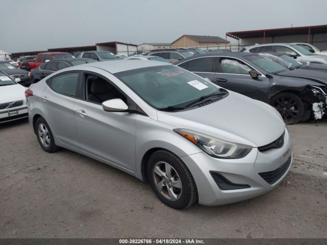 HYUNDAI ELANTRA 2015 5npdh4aexfh649151