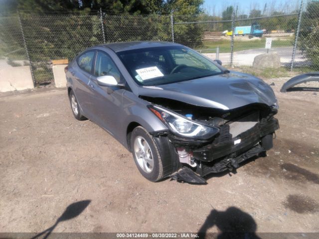 HYUNDAI ELANTRA 2015 5npdh4aexfh651661