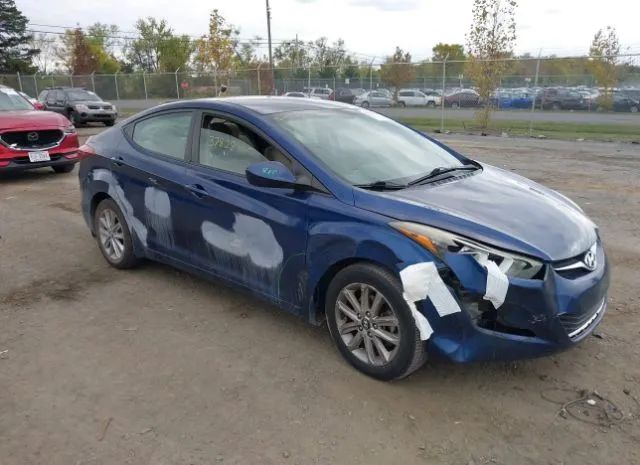 HYUNDAI ELANTRA 2016 5npdh4aexgh654139