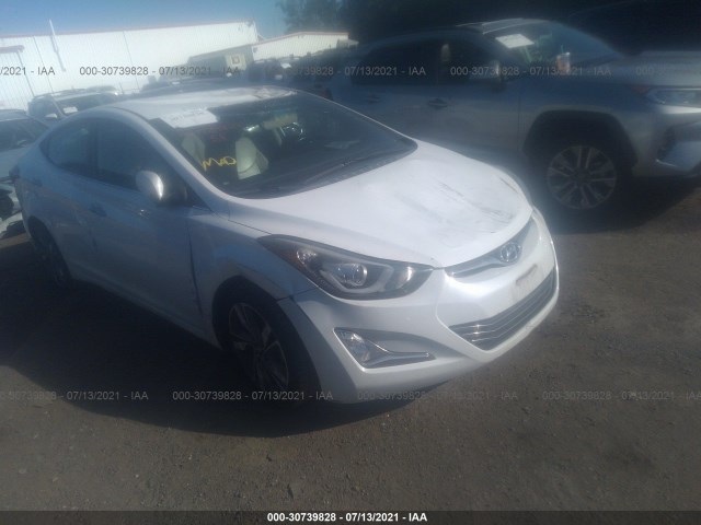 HYUNDAI ELANTRA 2016 5npdh4aexgh656960