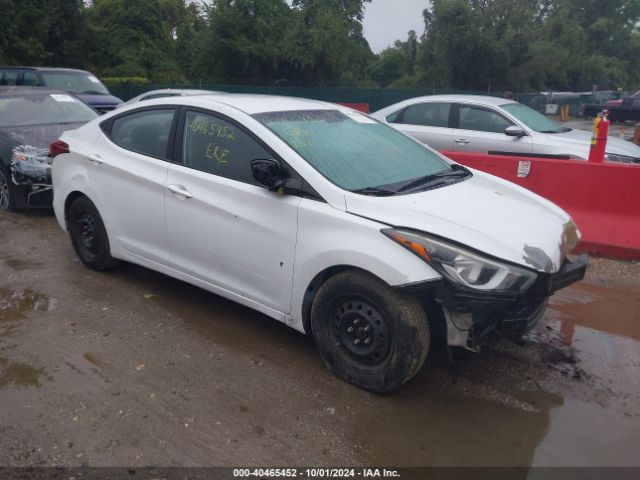 HYUNDAI ELANTRA 2016 5npdh4aexgh662998