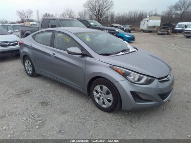 HYUNDAI ELANTRA 2016 5npdh4aexgh664721